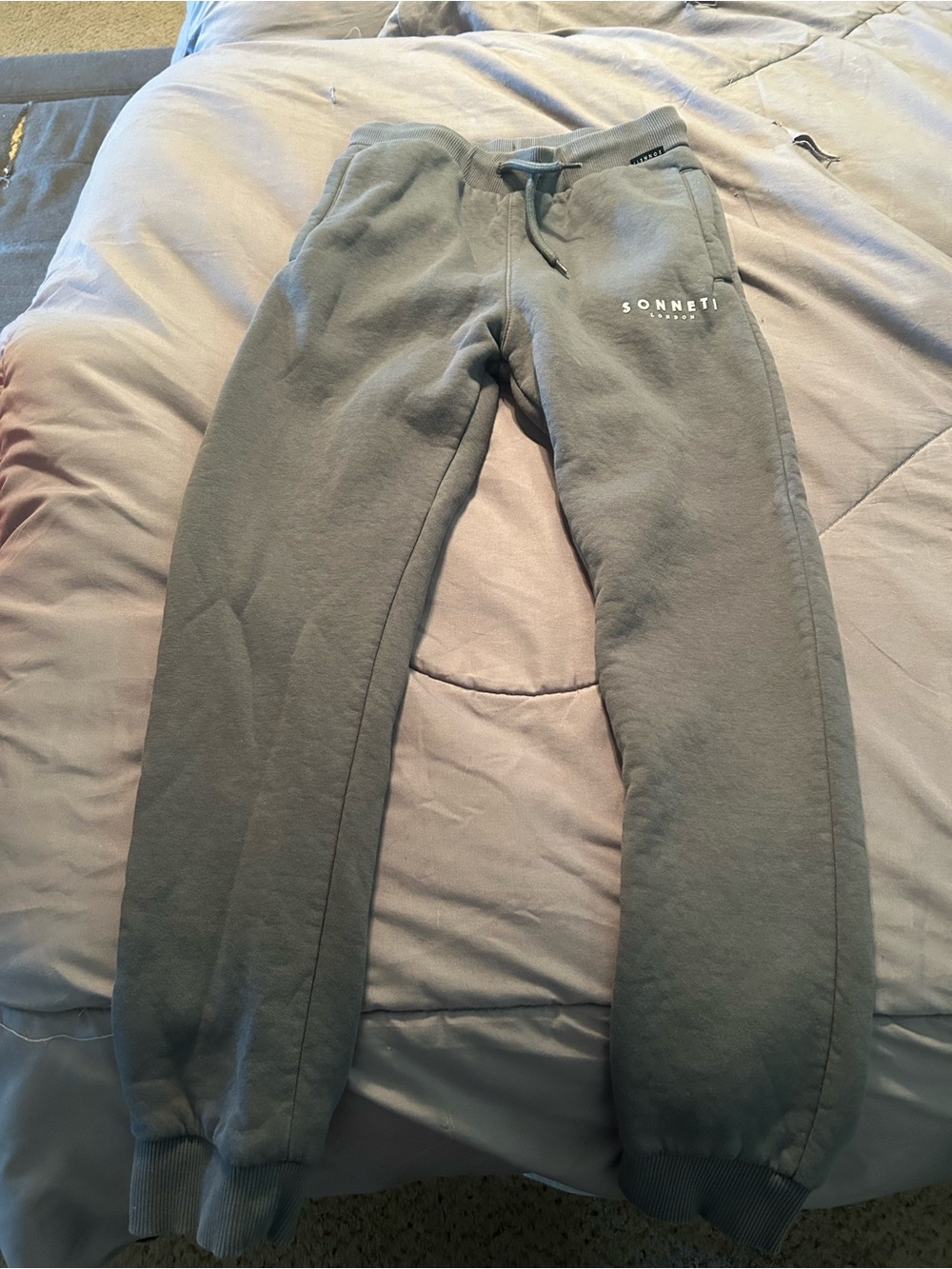 Boys Sonneti Charcoal Fleece Joggers